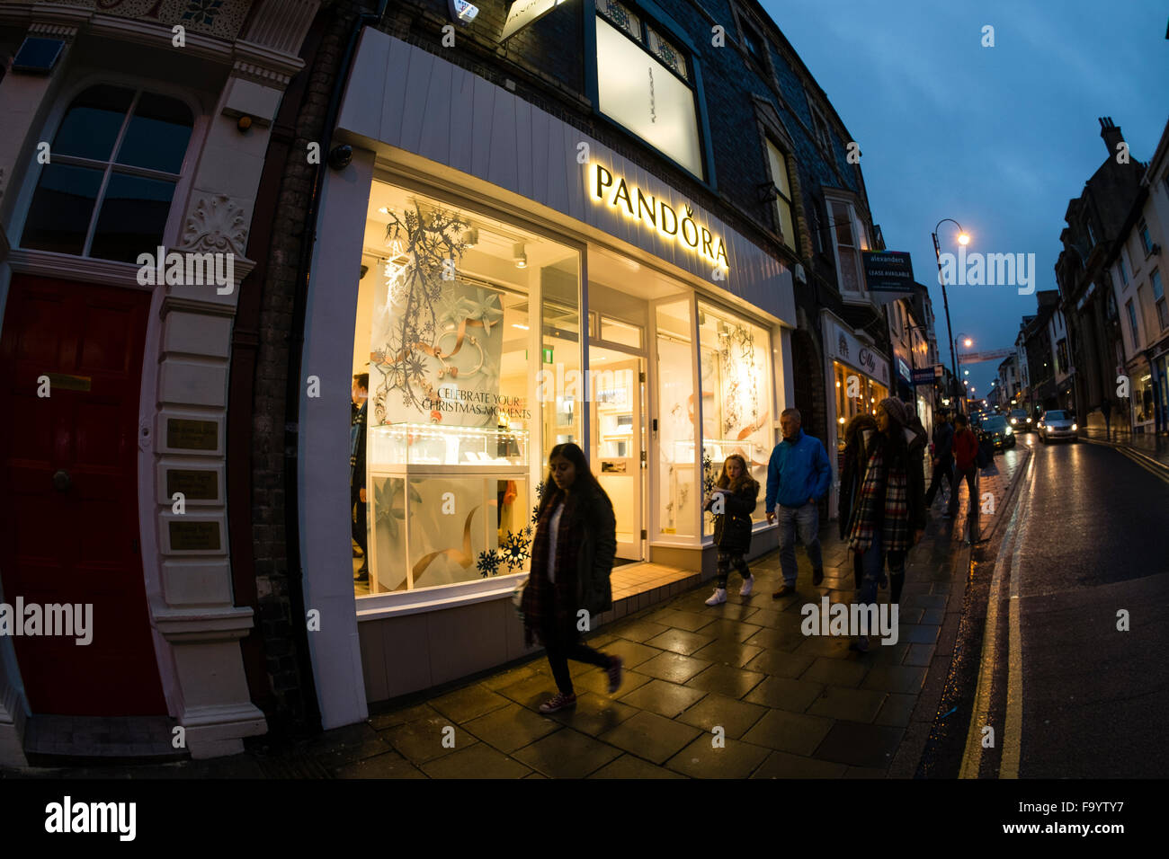 Pandora jewelery store, UK Stock Photo