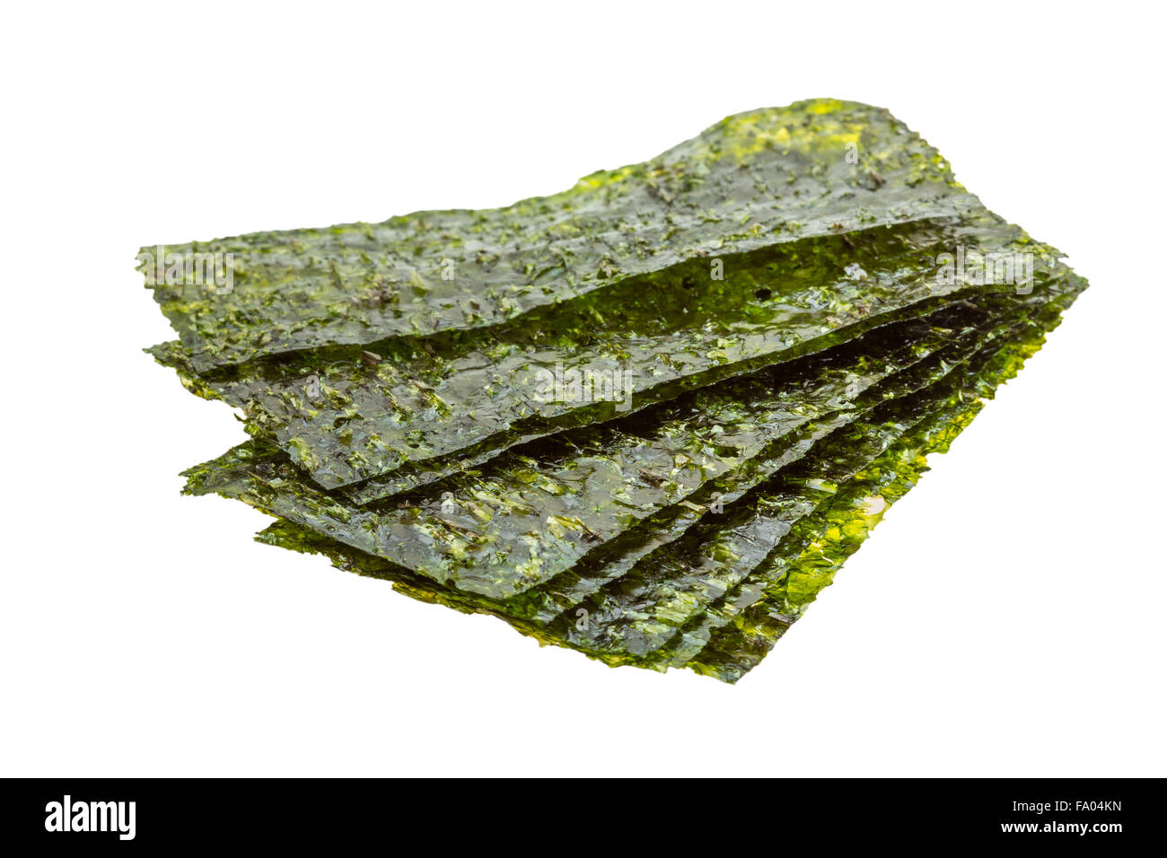 Nori sheets isolated Stock Photo Alamy