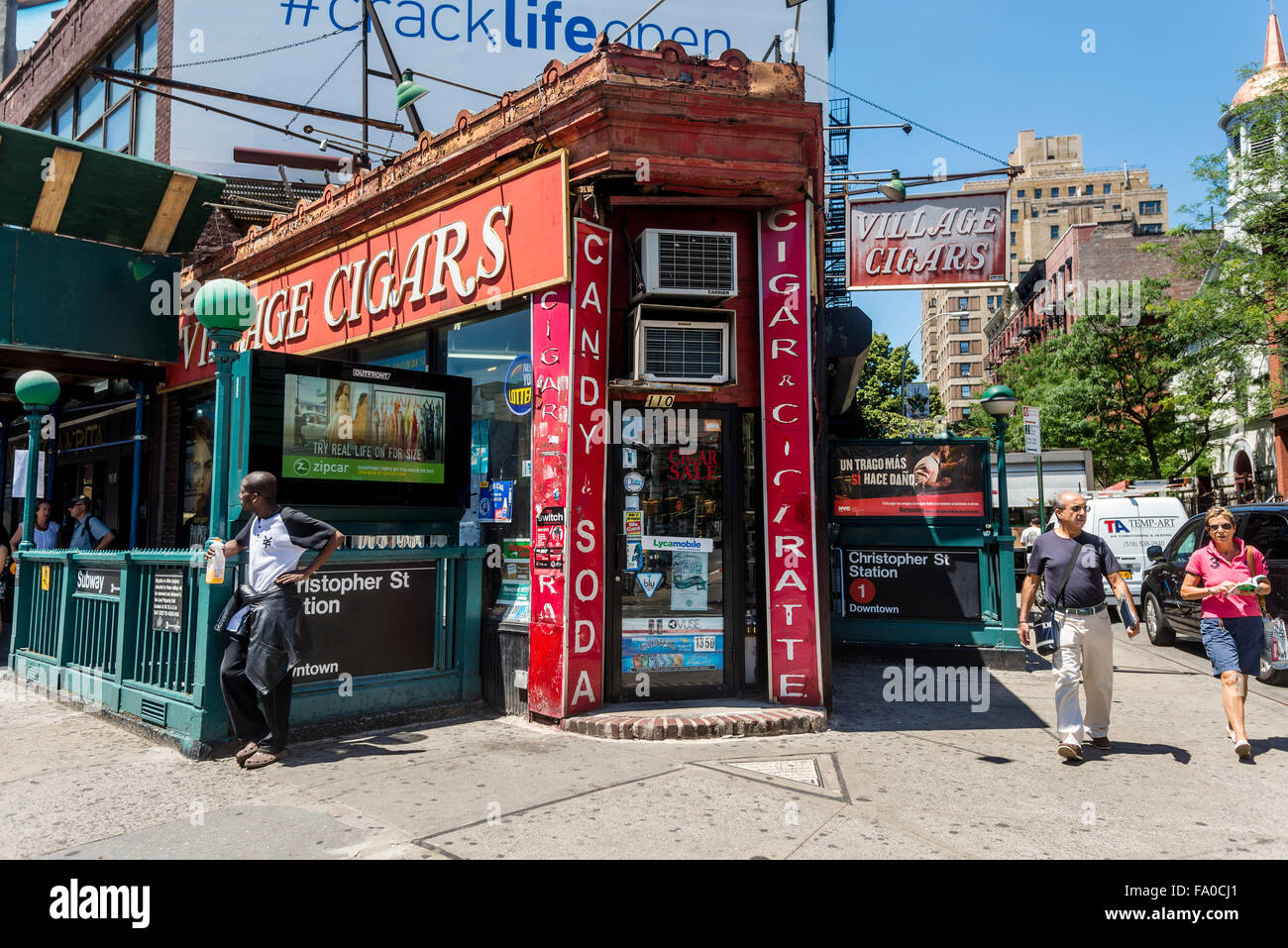 New York, NY Village Cigars in Sheridan Square Stock Photo Alamy
