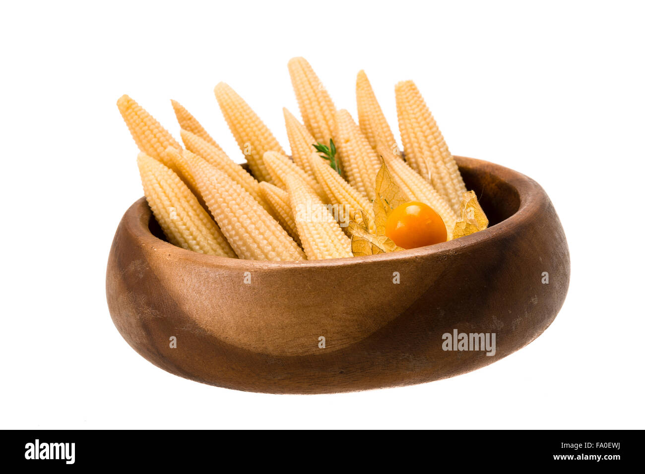 Baby corn isolated Stock Photo - Alamy