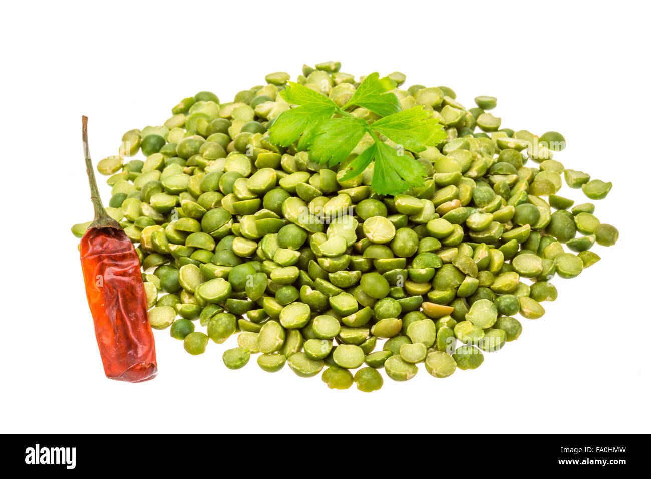 Dried peas with pepper Stock Photo Alamy