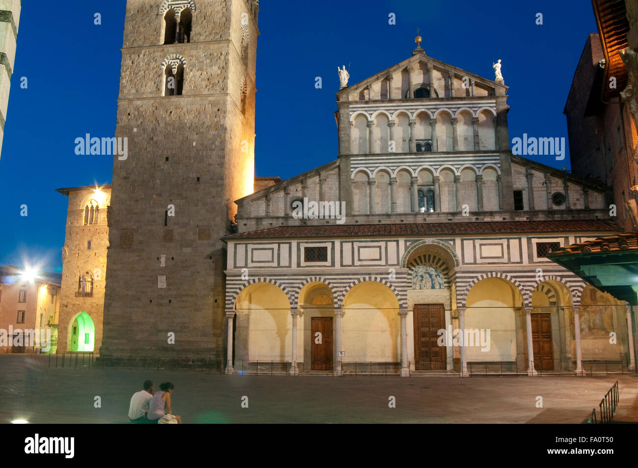 Italy, Tuscany, Pistoia, San Zeno Cathedral Stock Photo Alamy