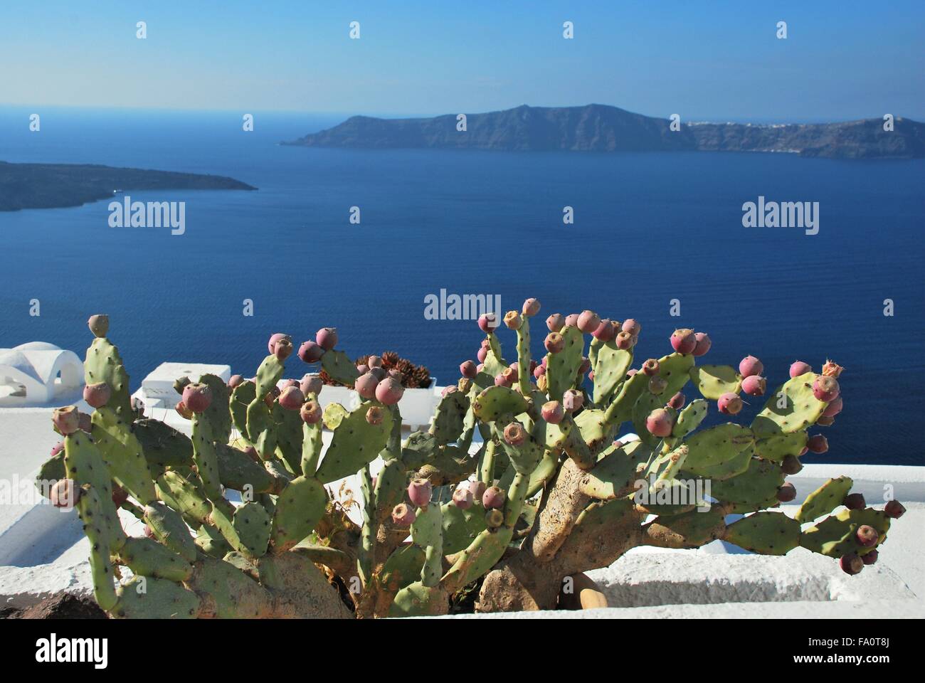 Firostefani, Santorini, Greece Stock Photo