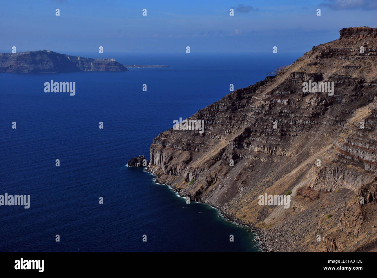 Firostefani, Santorini, Greece Stock Photo