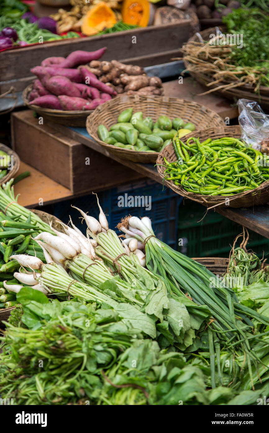 Vegetable on the market in Mumbai, India Stock Photo Alamy