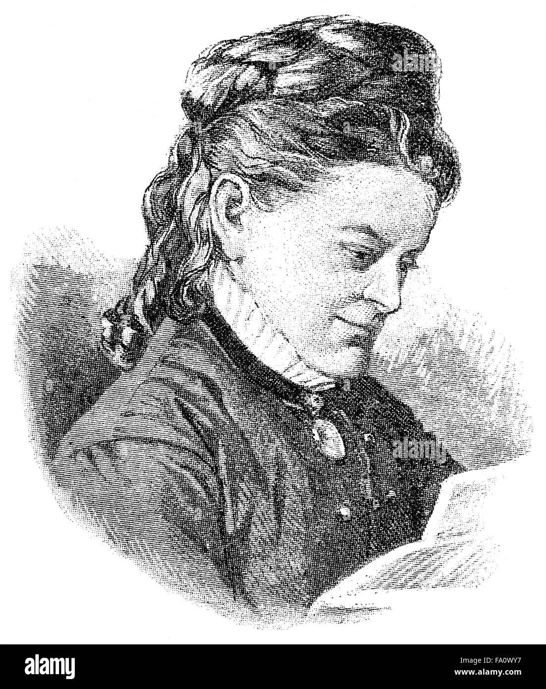 Ottilie Bach, pseudonyms O. Bach and Otto Ulrichs, 18361905, a German
