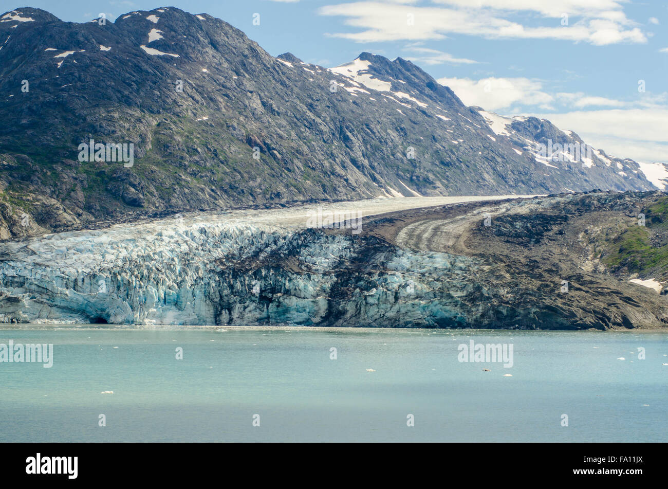 Glacier At Glacier Bay National Park #2, Alaska Stock Photo