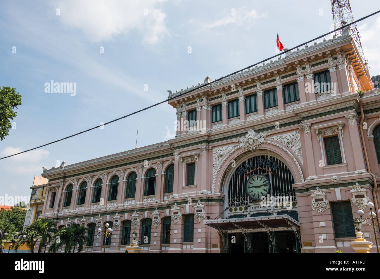 Saigon Center Post Office Stock Photo Alamy