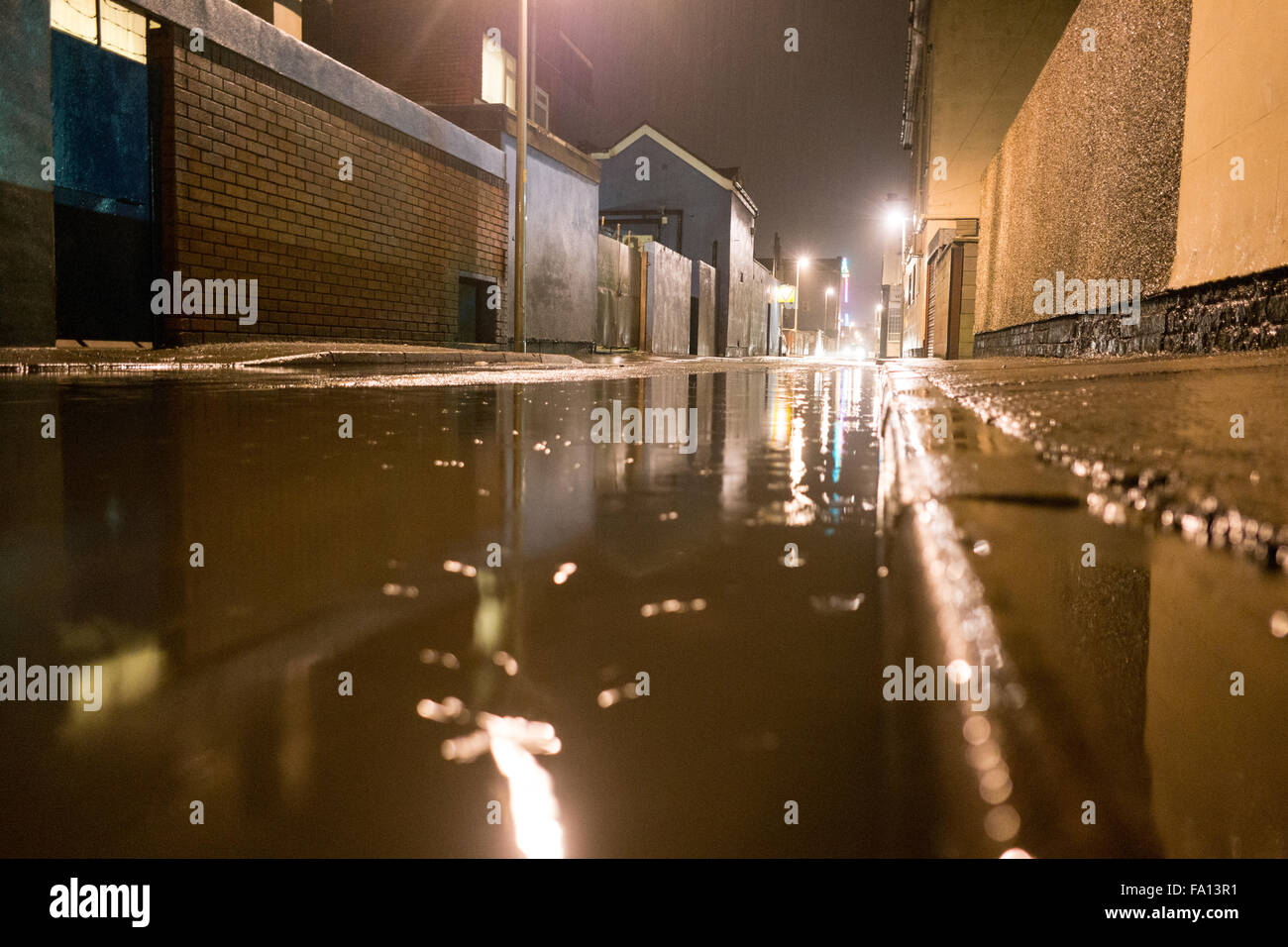 Rain causing puddles hi-res stock photography and images - Alamy