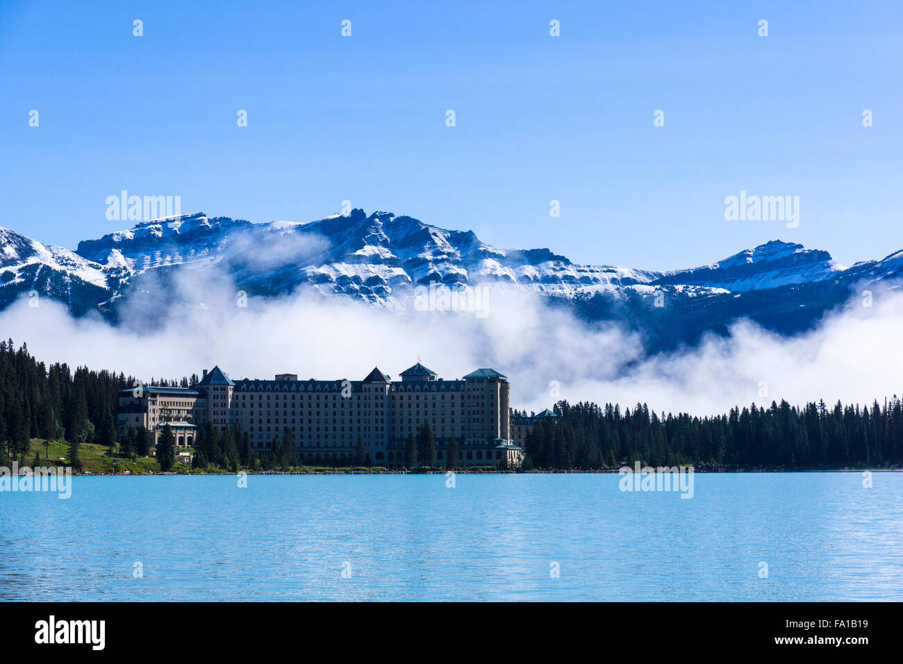 Fairmont Chateau Lake Louise, Banff National Park, Alberta, Canada ...