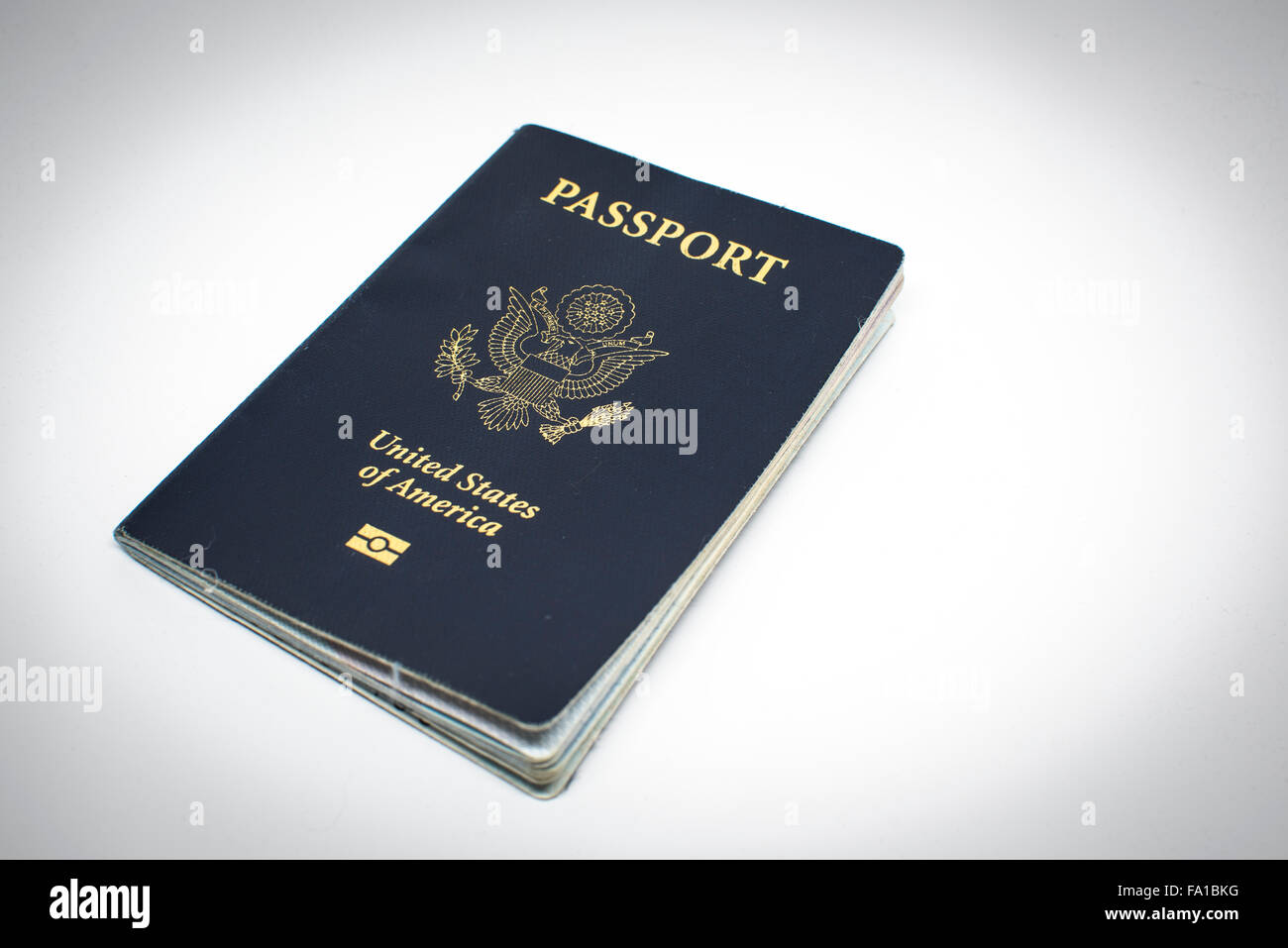 US Passport Stock Photo