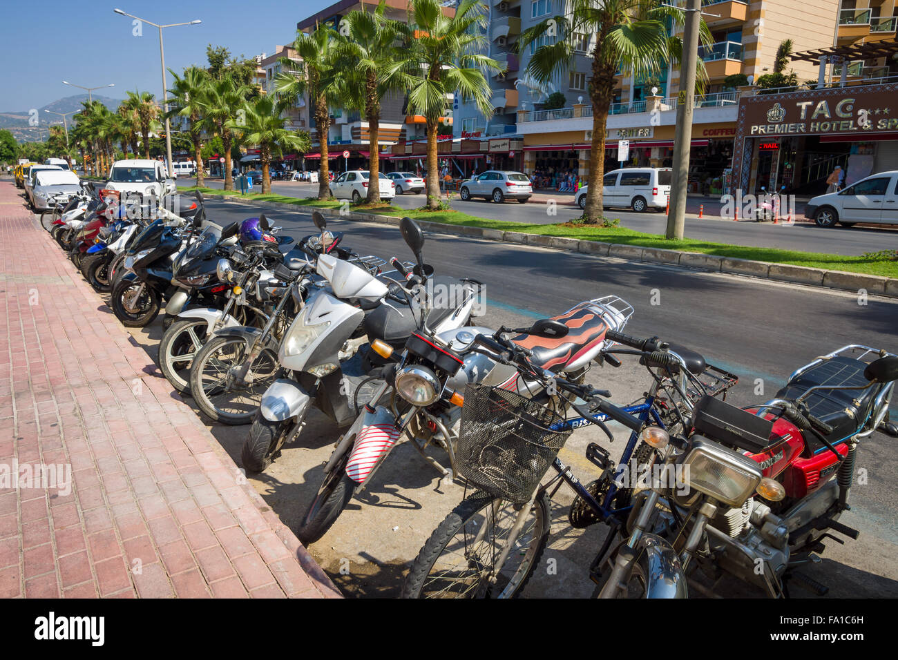 alanya turkey street city high resolution stock photography and images alamy