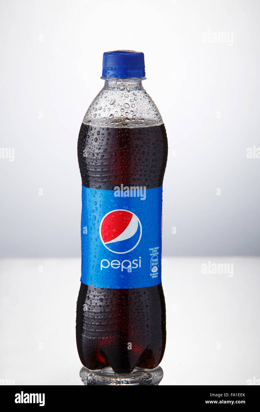 Kuala Lumpur,Malaysia 9th April 2015,Pepsi soft drinks. Pepsi is a