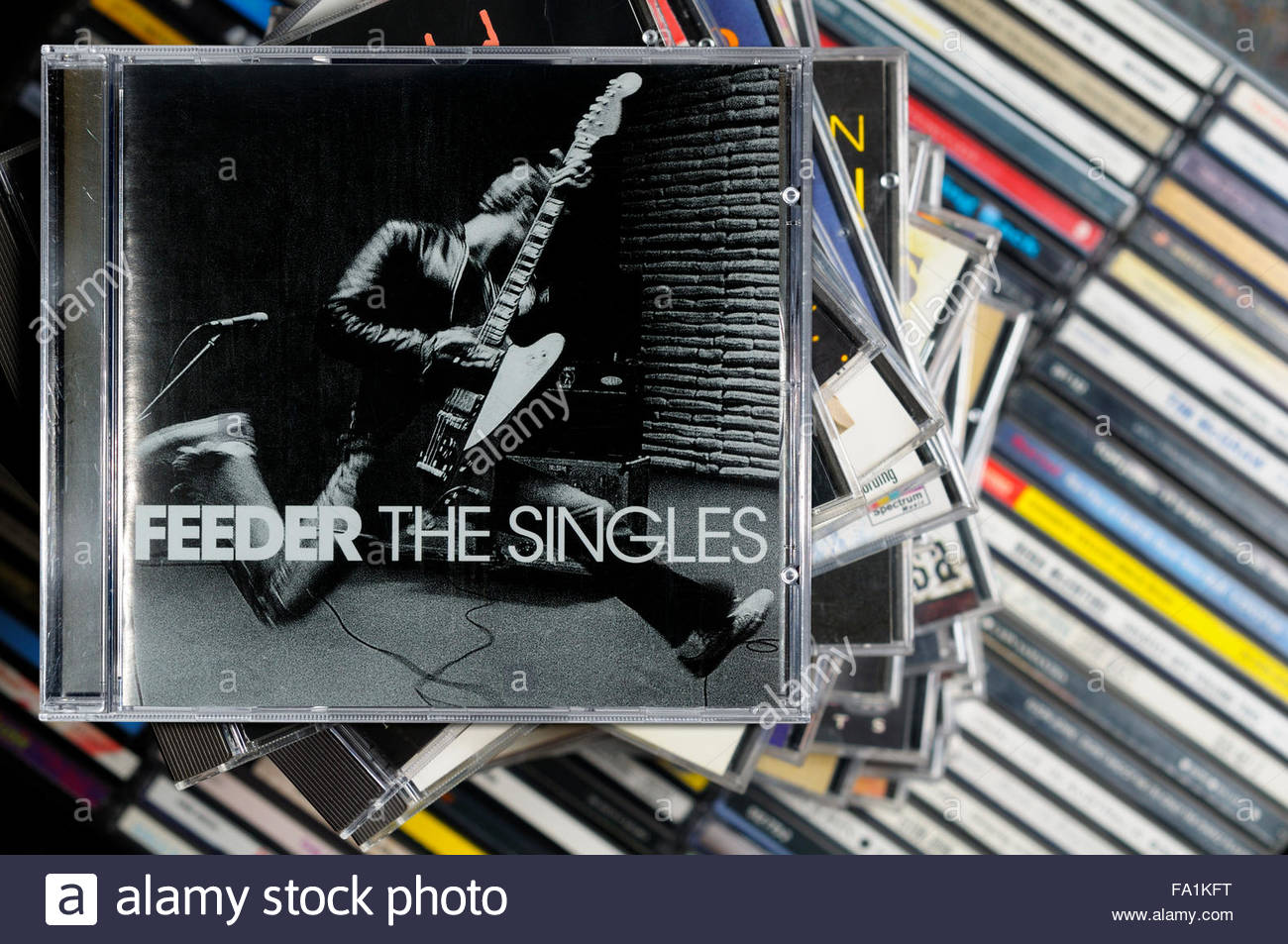 Feeder 2006 Album The Singles Piled Music Cd Cases Dorset