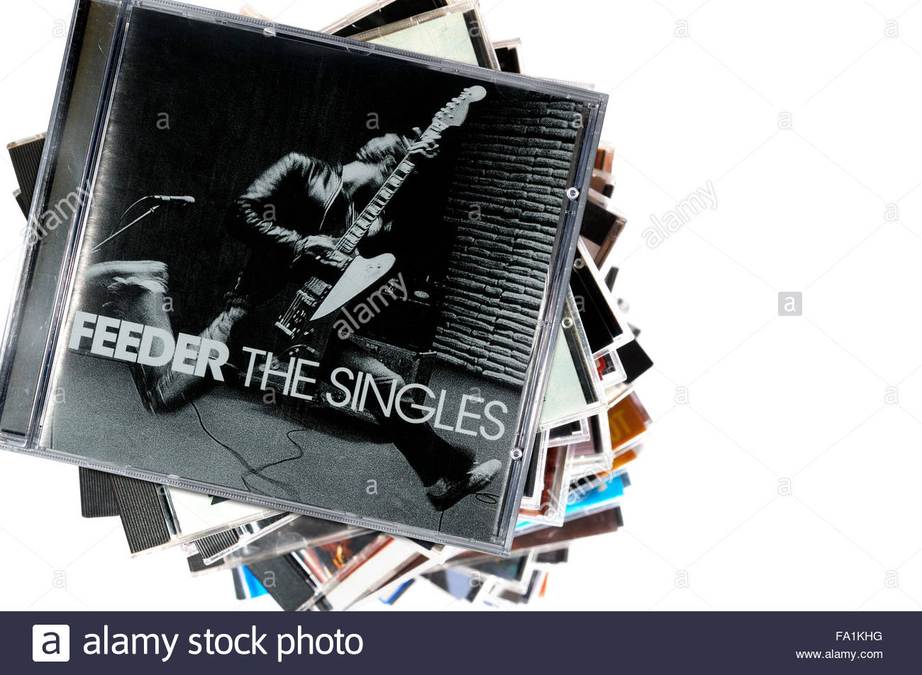 Feeder 2006 Album The Singles Piled Music Cd Cases Dorset