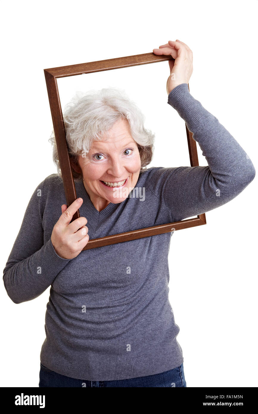 Senior Portrait Humor Hi res Stock Photography And Images Alamy