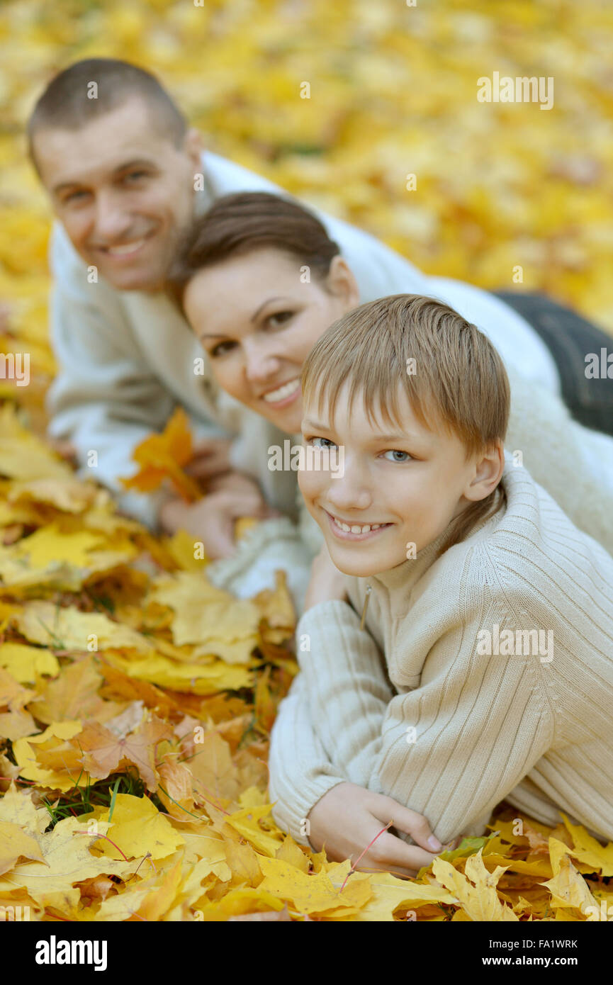 Nice happy family Stock Photo - Alamy