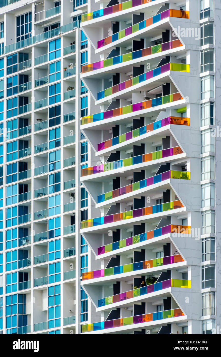 Colourful apartment block hires stock photography and images Alamy
