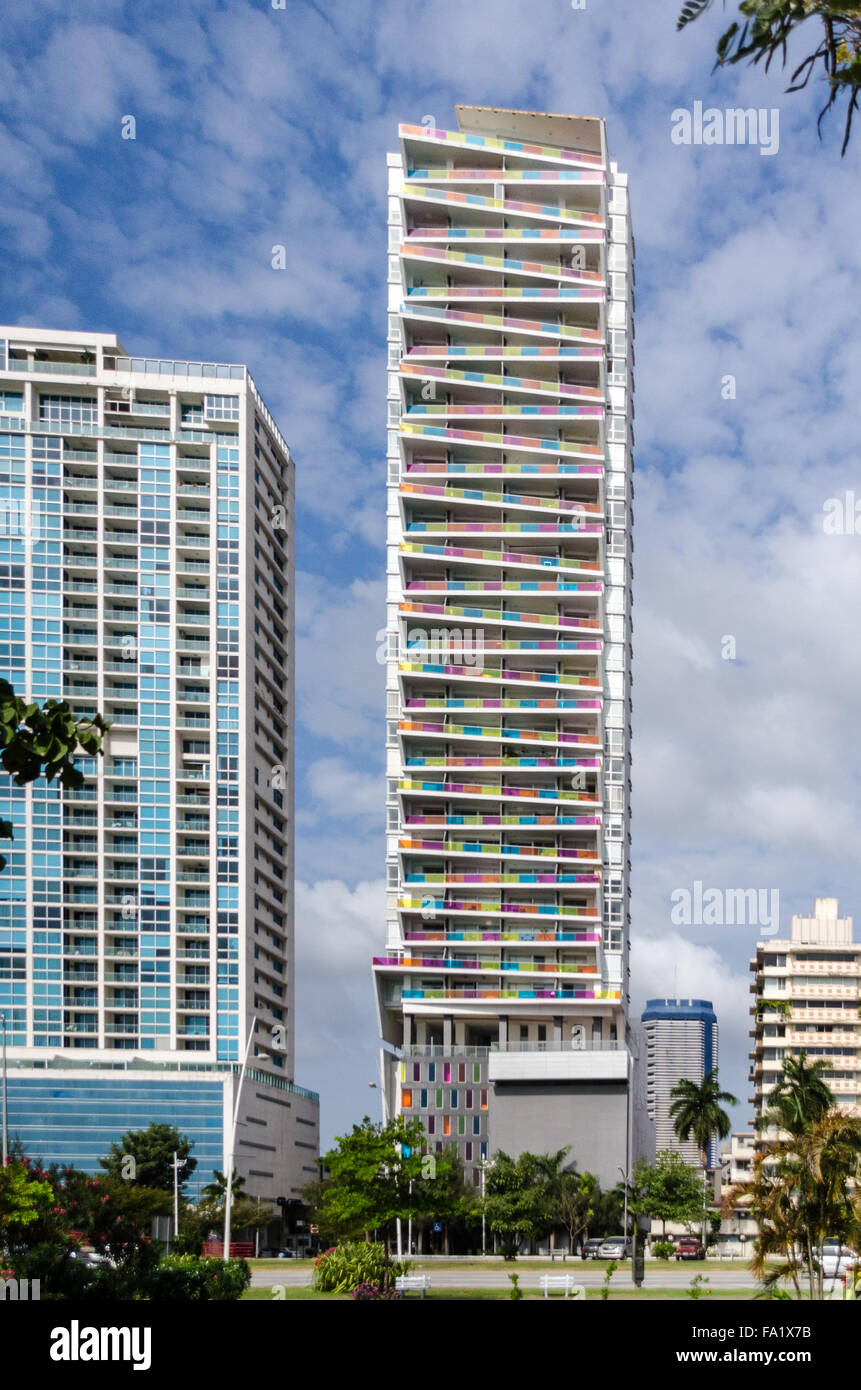 Colourful apartment block hires stock photography and images Alamy