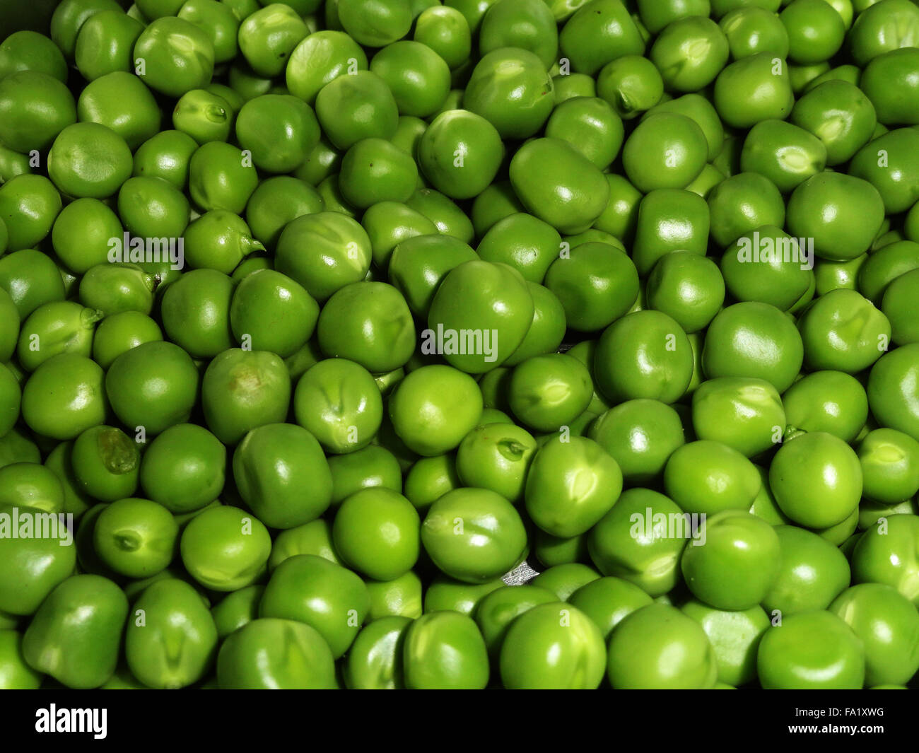 Fresh Green Peas Stock Photo - Alamy