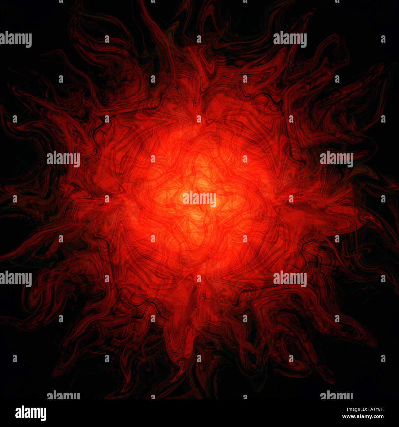 abstract background-irregular lines radiate from the center Stock Photo