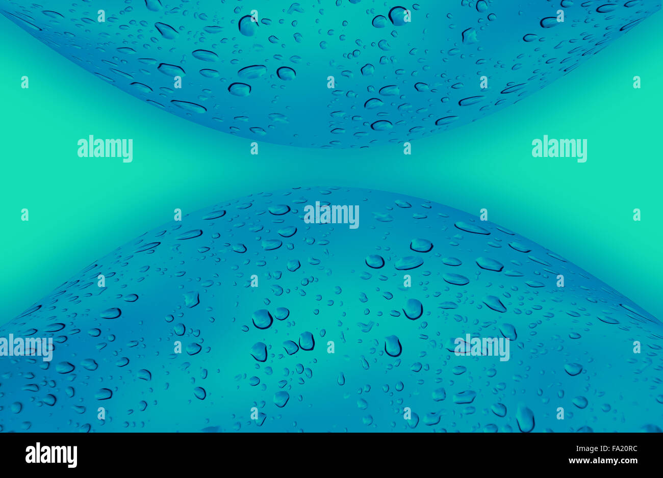 abstract blue background with drop water Stock Photo Alamy
