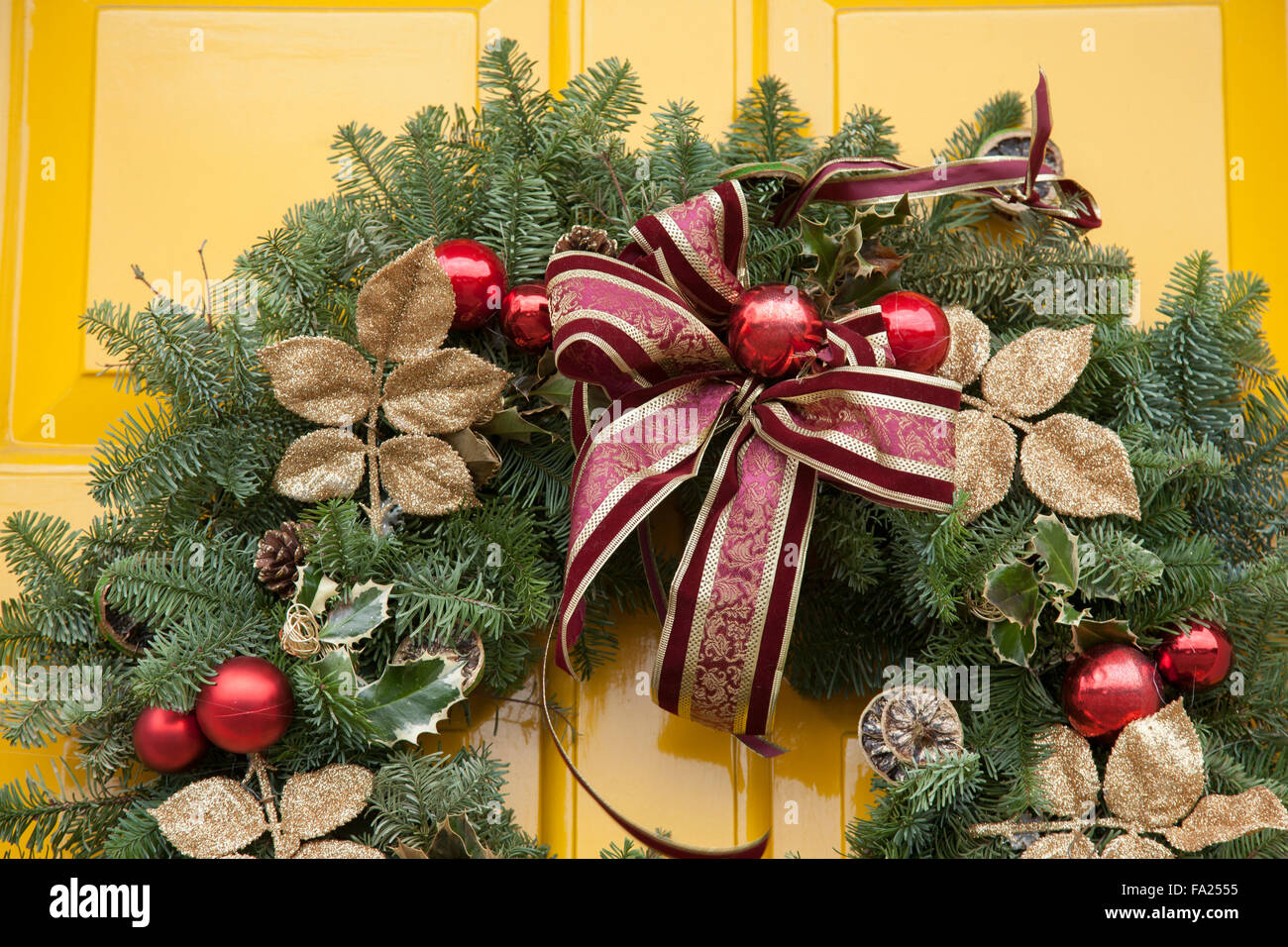 Christmas reef door hires stock photography and images Alamy