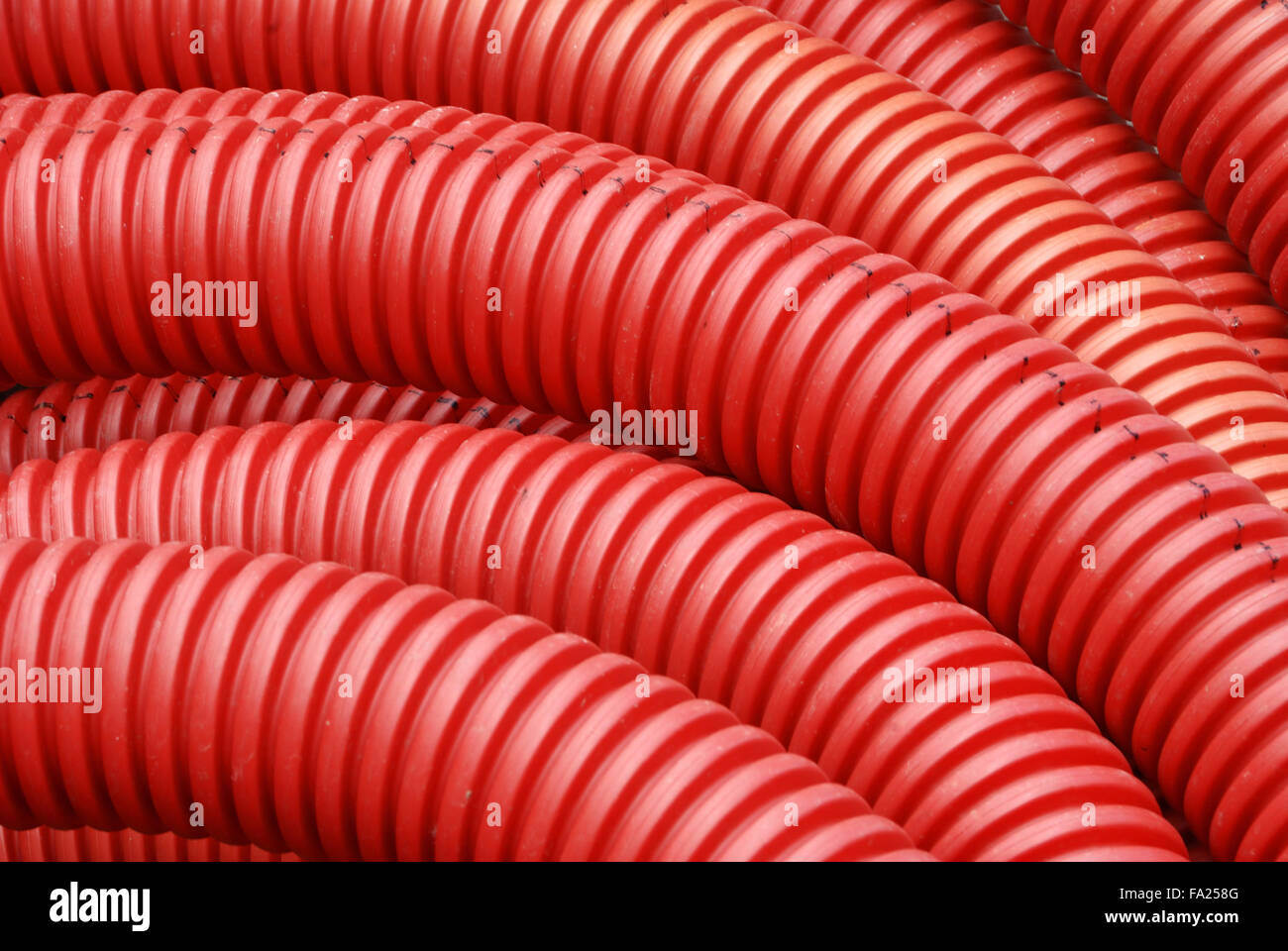 Corrugated Plastic Pipe High Resolution Stock Photography and Images
