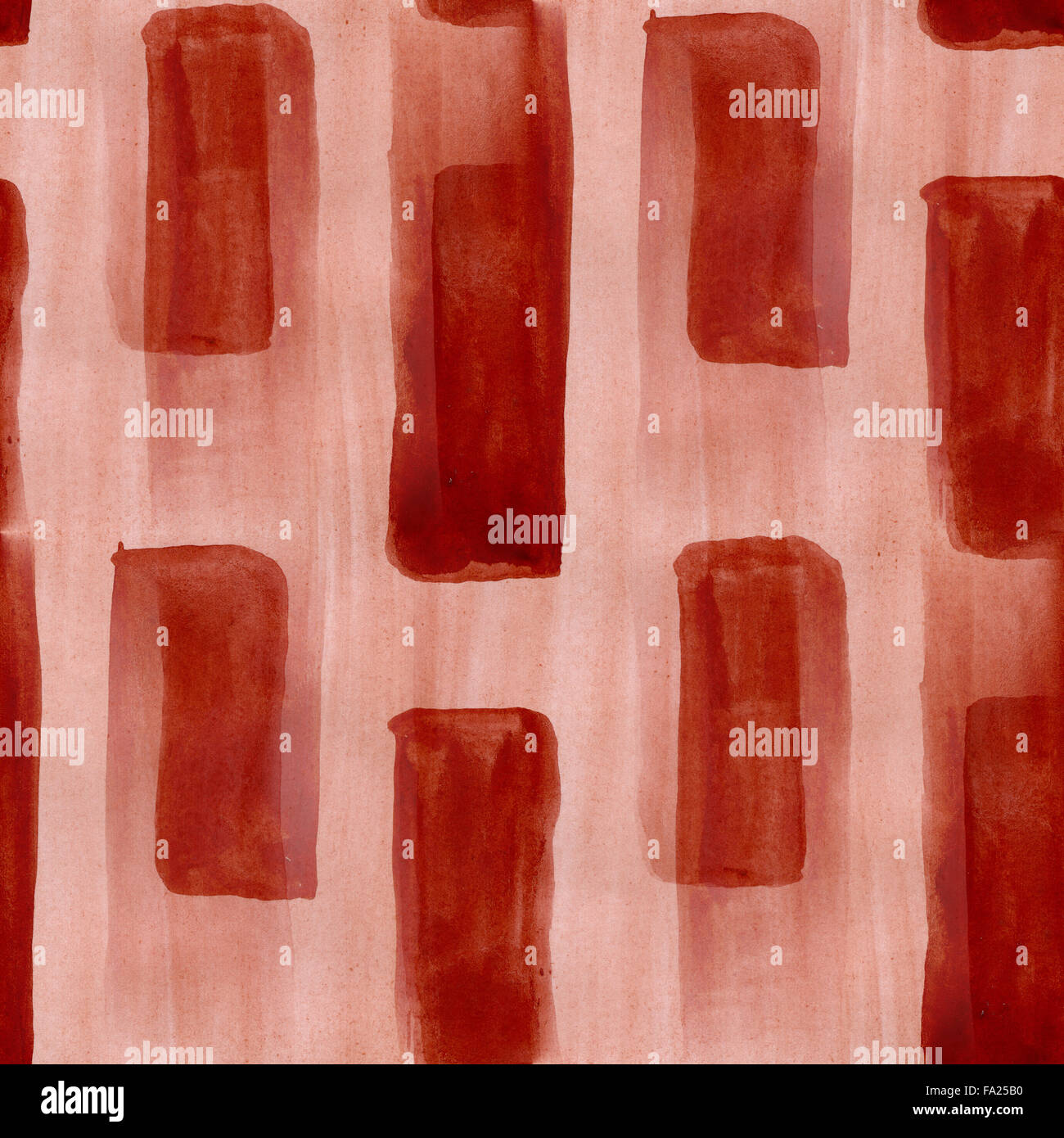 red art stripes abstract seamless strip wallpaper watercolor Stock ...