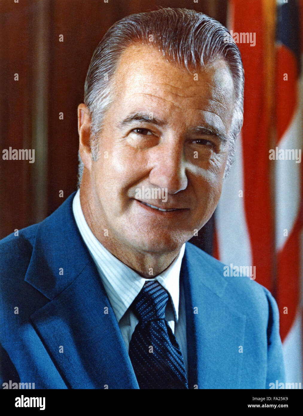 Spiro Agnew, 39th Vice President of the United States Stock Photo