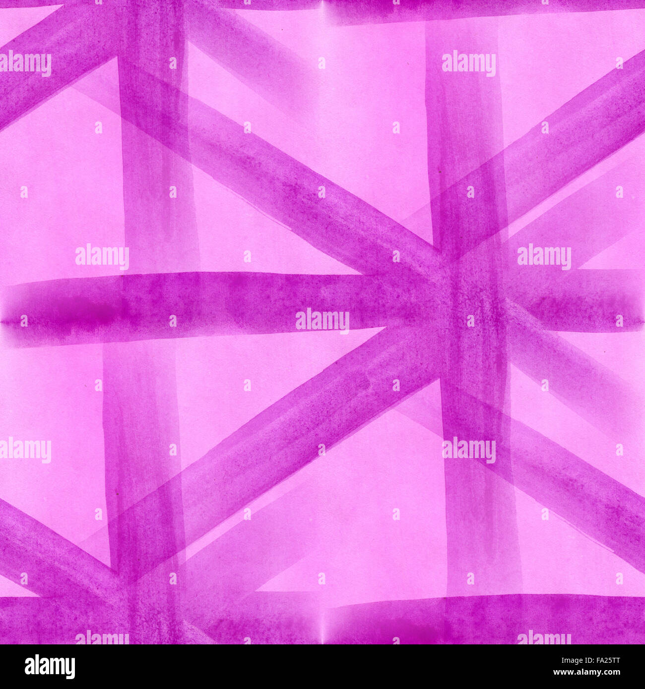 art stripes abstract seamless purple strip wallpaper watercolor Stock