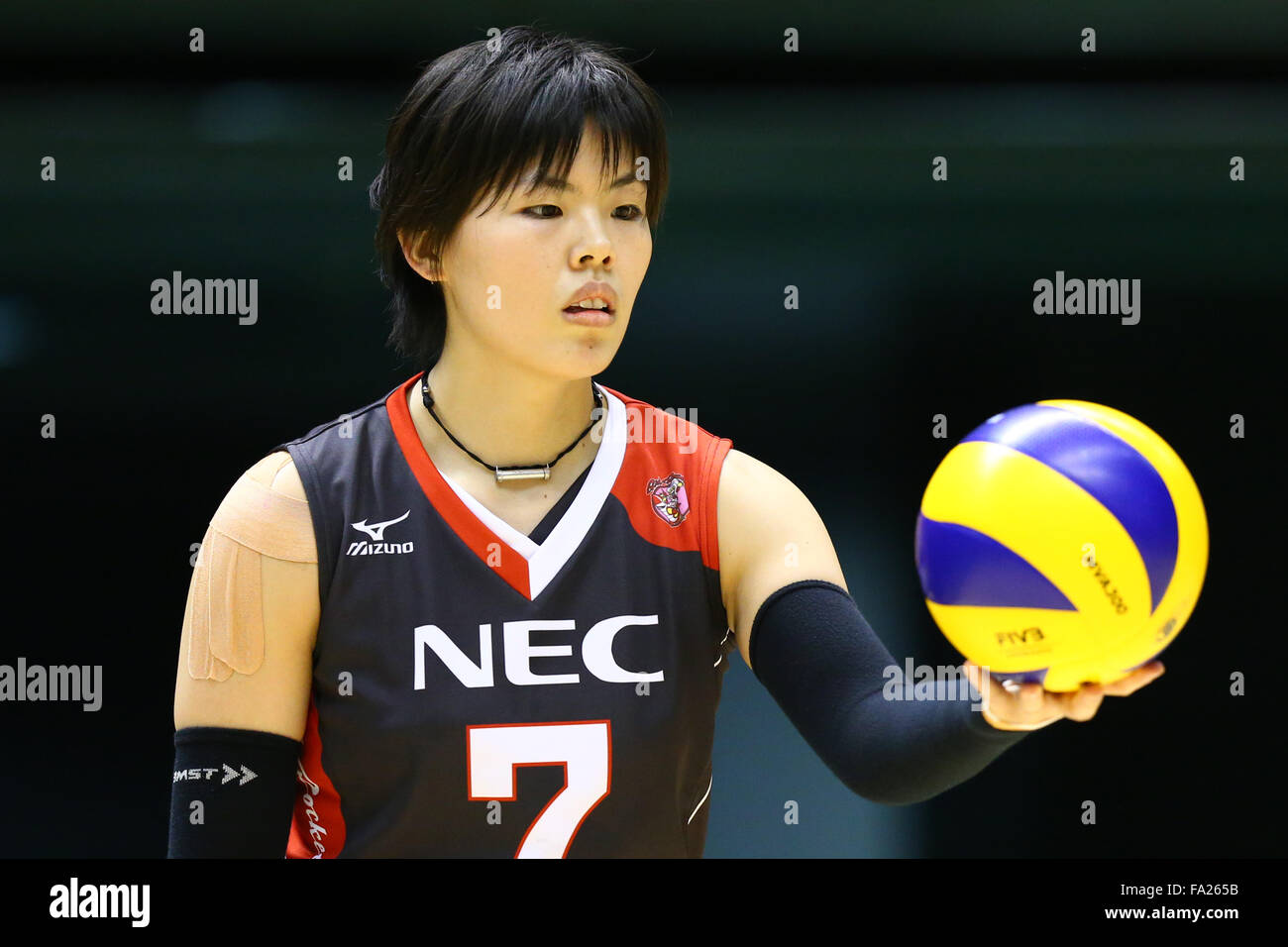 Tokyo, Japan. 20th Dec, 2015. Haruyo Shimamura (NEC) Volleyball 2015