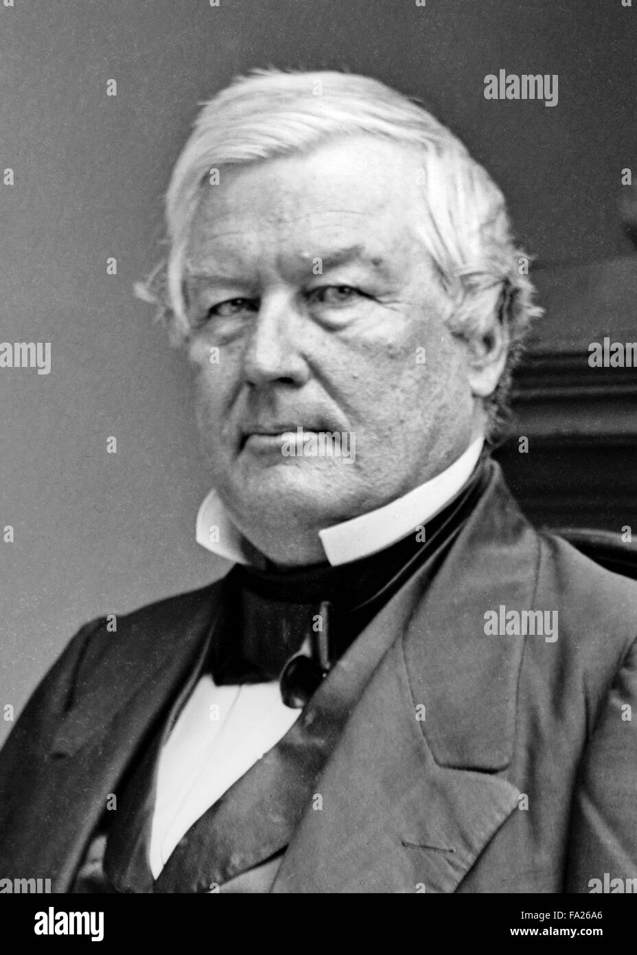 Millard Fillmore, the 13th President of the United States (1850–1853), Stock Photo