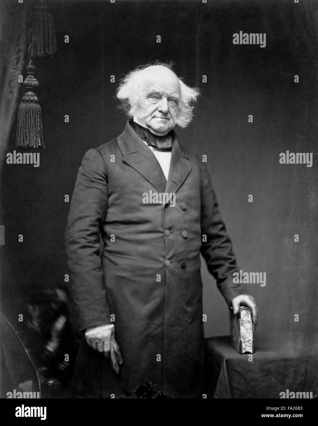 Martin Van Buren, American politician who served as the 8th President of the United States (1837–1841). Stock Photo