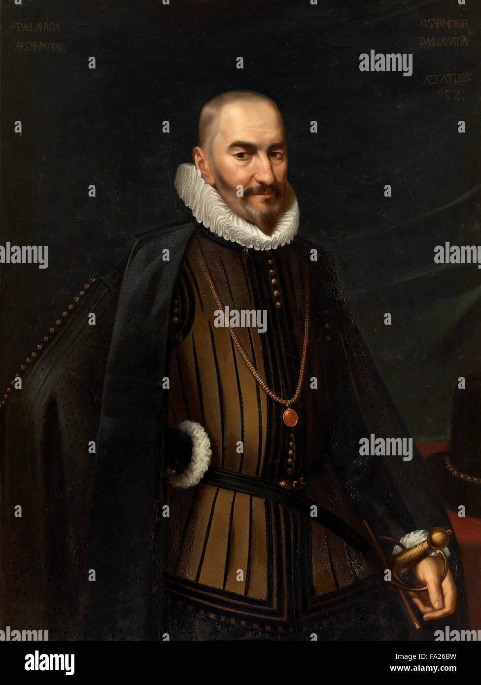 Don Diego Sarmiento de Acuña, Count of Gondomar, Spanish diplomat, the Spanish ambassador to England in 1613 to 1622 Stock Photo