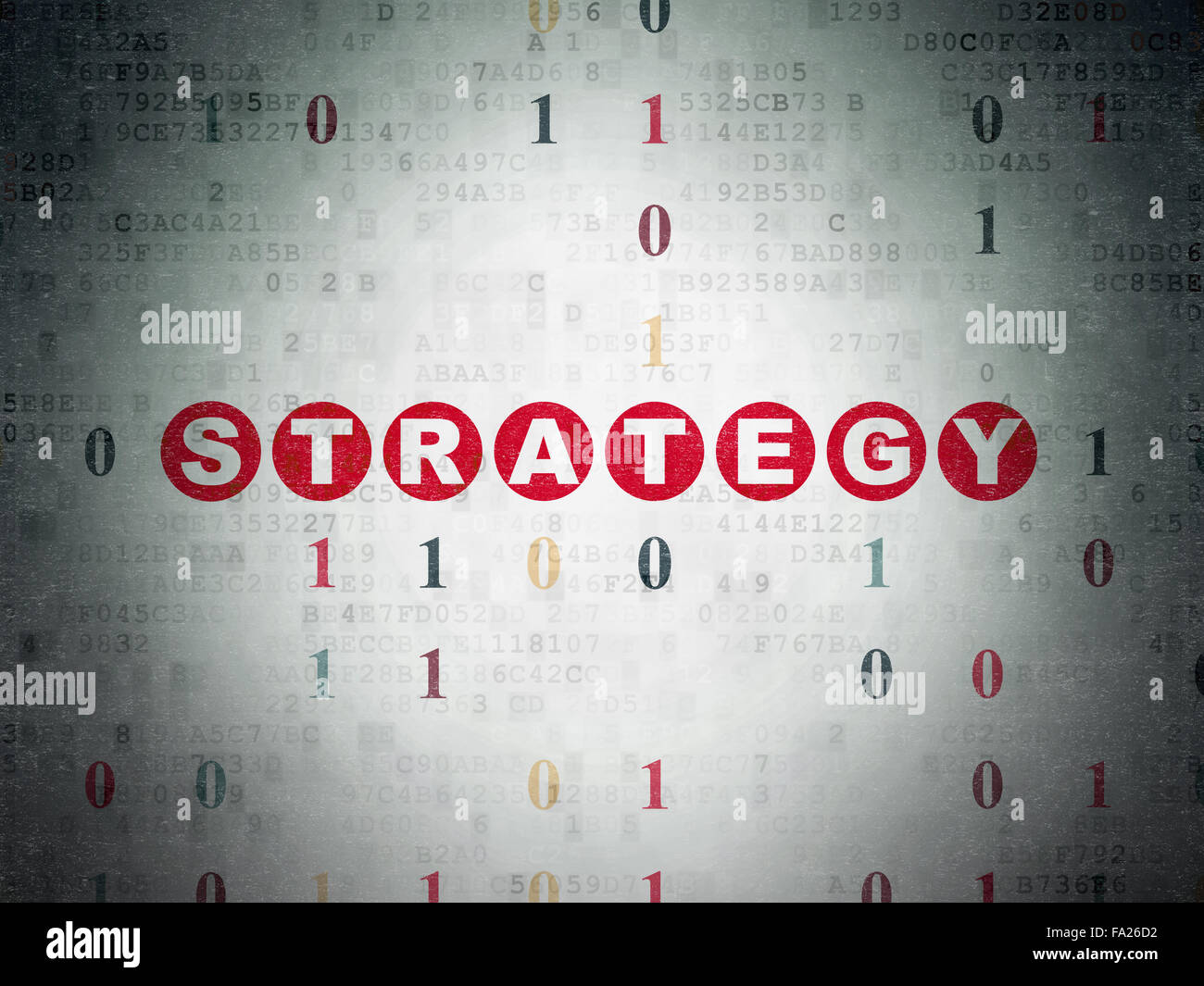 Digital Background Strategy Finance concept: Strategy on Digital Paper background Stock Photo - Alamy