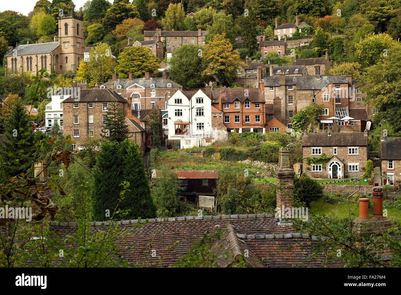 Ironbridge, Telford and Wrekin, Shropshire, UK Stock Photo Alamy