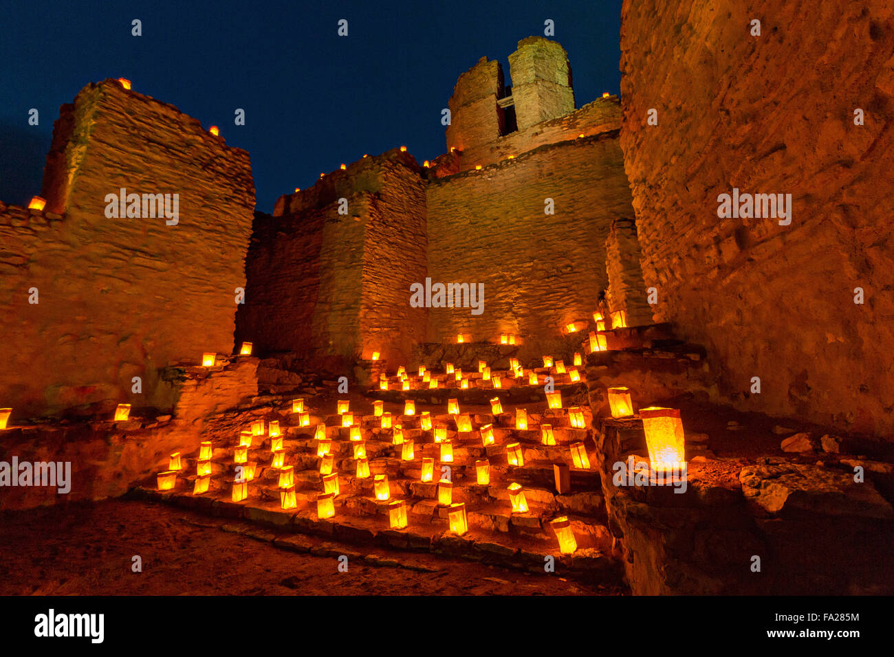 Luminarias and ruins hires stock photography and images Alamy