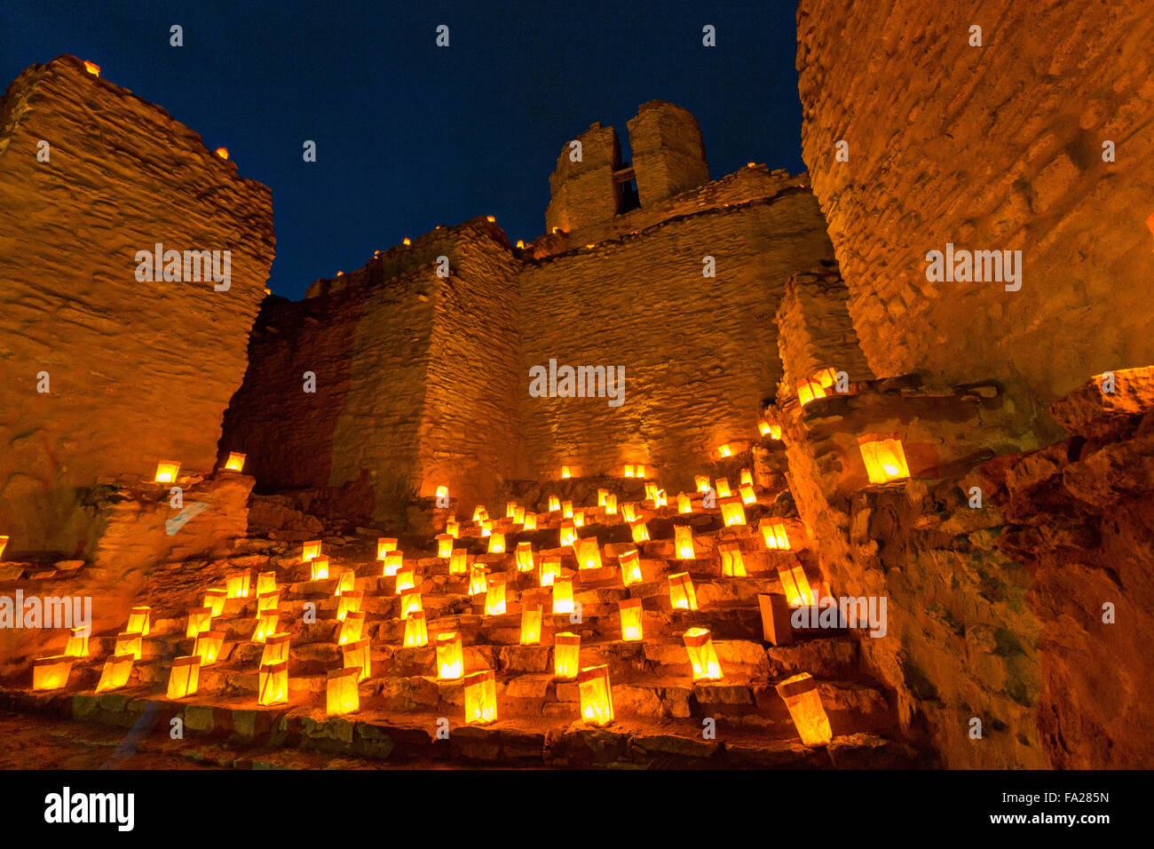 The ruins of the San José de los Jémez Mission part of the Jemez