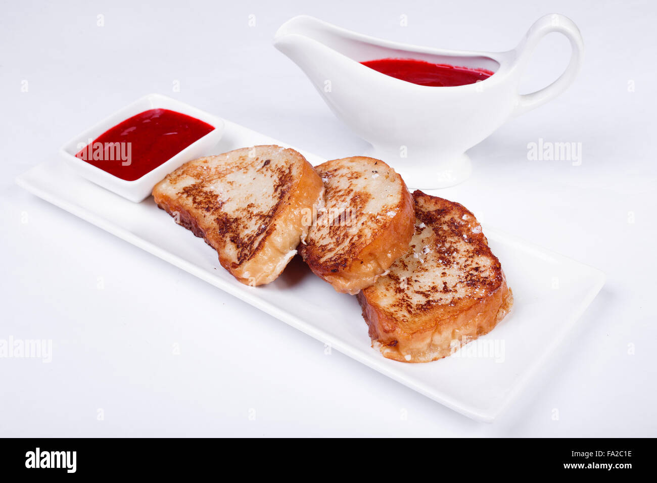 continental breakfast toast, jam Stock Photo Alamy