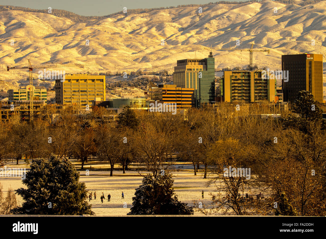 Boise Idaho And Winter High Resolution Stock Photography and Images Alamy