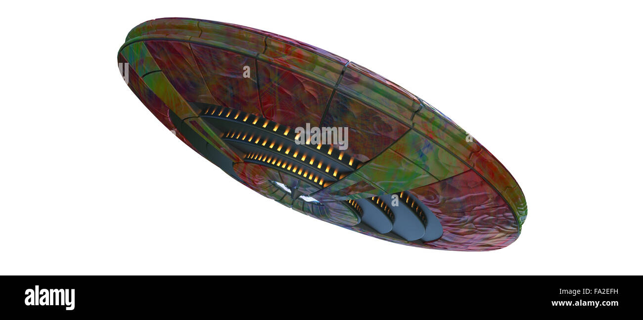 alien UFO flying saucer disc Stock Photo - Alamy