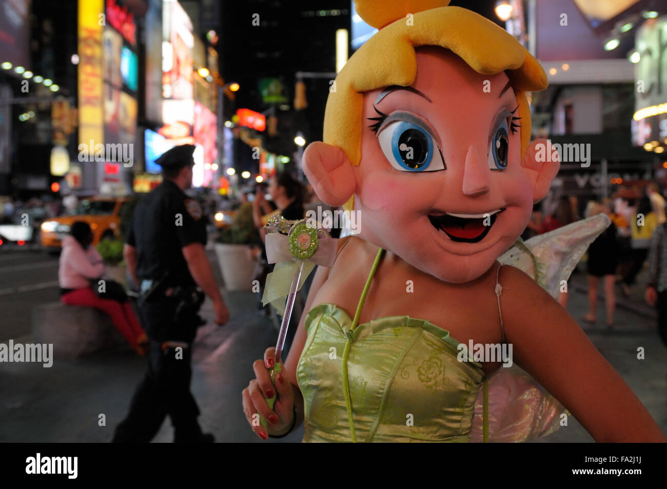 Tinkerbell Spring Time Square Tinkerbell hi-res stock photography and images - Alamy