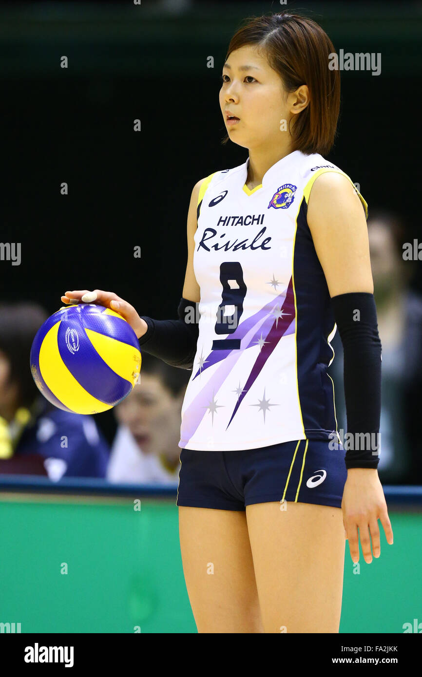 Tokyo, Japan. 20th Dec, 2015. Miya Sato () Volleyball 2015 Stock