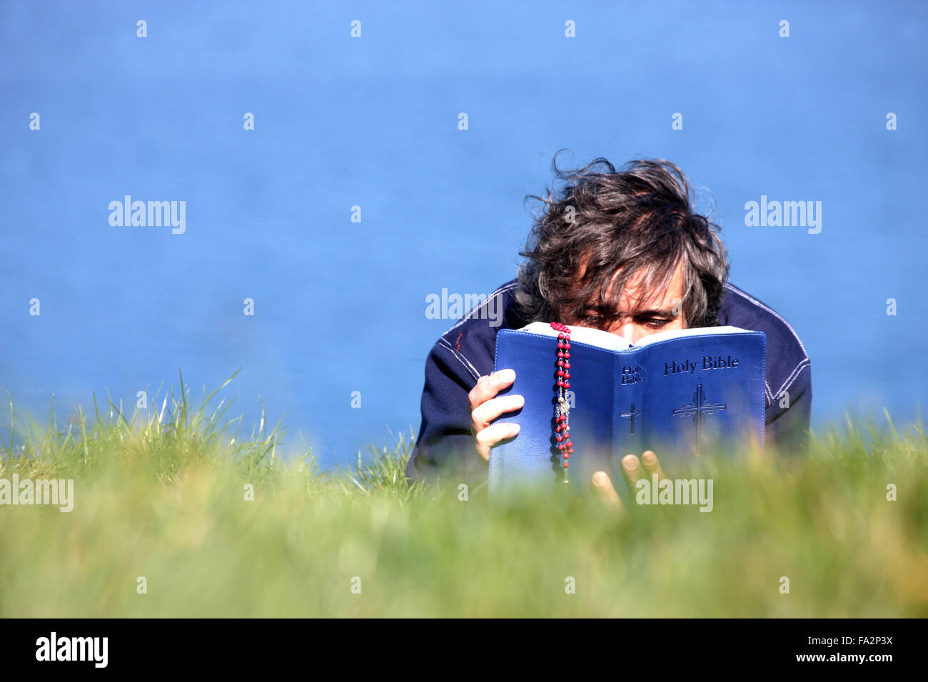 reading-the-bible-stock-photo-alamy