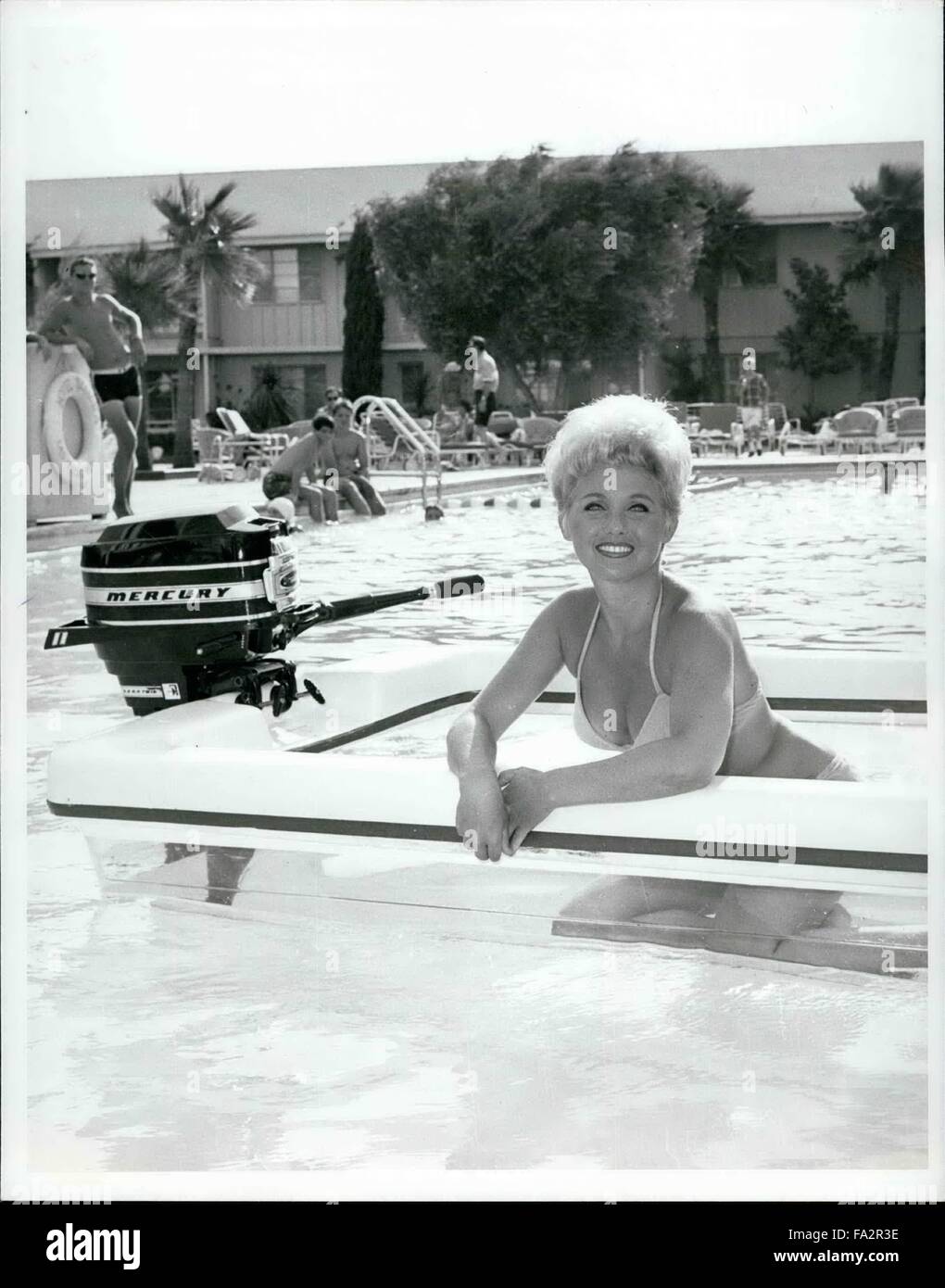 1968 January Jones In The Glasshopper Boat Sahara Hotel Stock Photo Alamy
