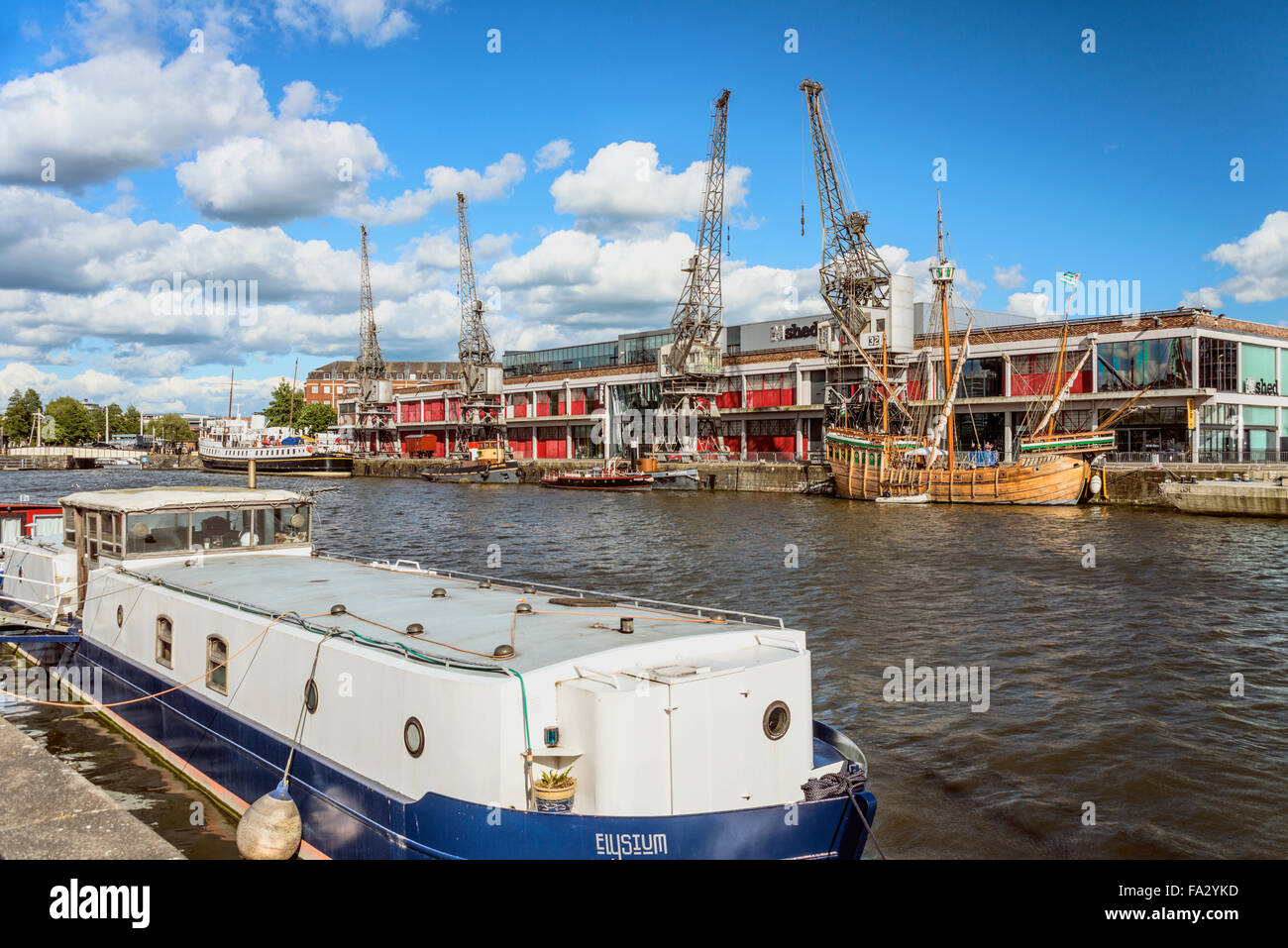 M-Shed, a museum of Bristol life, at the Floating Harbour, Somerset, England, United Kingdom Stock Photo