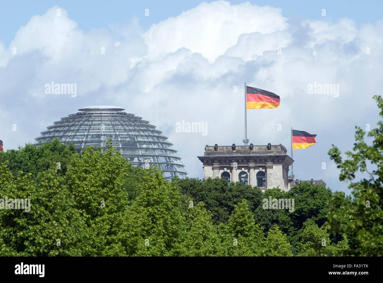 Berlin Reichstag Bundestag architecture germany europe Stock Photo