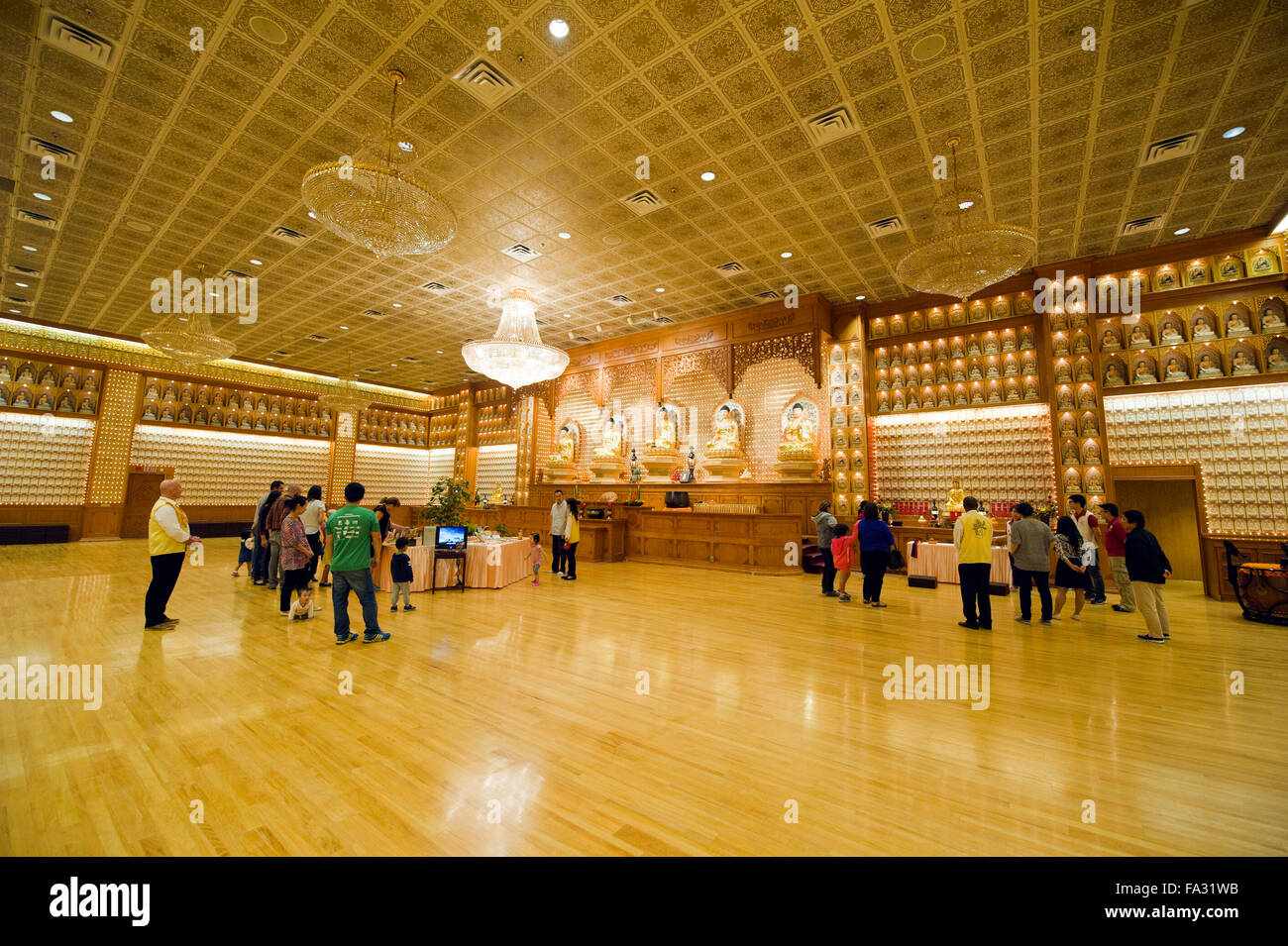 Fo Guang Shan Buddhist Temple Mississauga Ontario Stock Photo