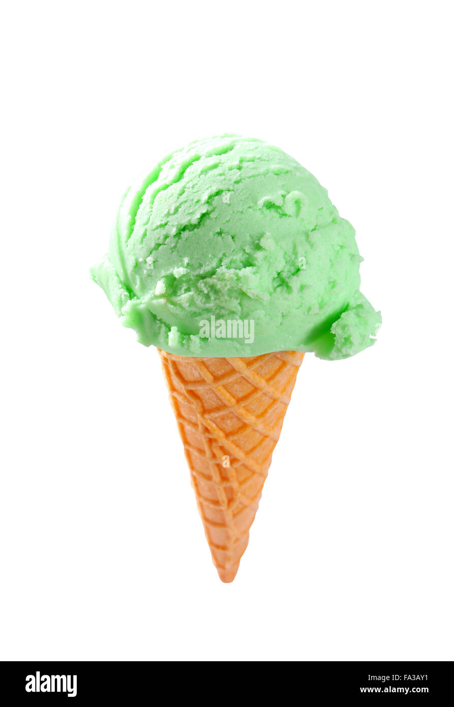 Avocado ice cream cone hires stock photography and images Alamy